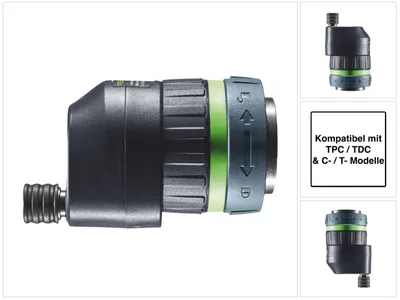Productafbeelding van Festool EX-UNI excentrische opzetstuk voor TPC / TDC & C - T - modellen (behalve CXS / TXS) (205223)