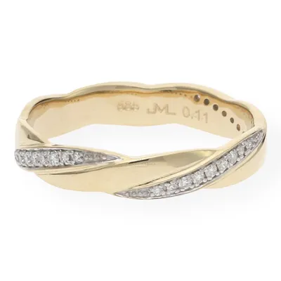 Produktbild von Ring Gold 585 Brillanten JL10-07-1374 JuwelmaLux Größe 56