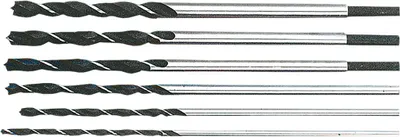 Zdjęcie produktu dla Top Tools Wiertła do drewna spiralne 6-14 mm, zestaw 6 szt.