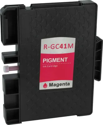 Produktbild von vhbw Tintenpatrone Magenta als Ersatz für Ricoh GC-41M (kompatibel, 30ml + Chip)
