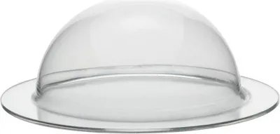 Produktbild von Transparente Acrylglas Halbkugel mit 100mm Durchmesser und umlaufender Krempe / Acryldome / Halbschale / Acryl / farblos / glasklar / Dome / 10 cm - Zeigis®
