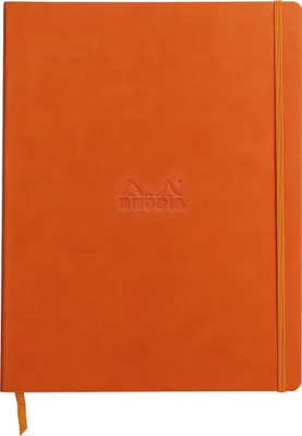 Produktbild von Rhodia  NBuch A4+ liniert mandarine