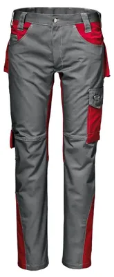 Productafbeelding van Sir Safety Fusion werkbroek voor heren, gemaakt van 100% Massaua-katoen, met multifunctionele zakken, kleur: wit/anthraciet, maat: 62