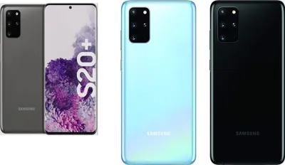 Produktbild von Samsung Galaxy S20+ Plus - 128GB - SM-G985F/DS - Dual-Sim - Cosmic Grey