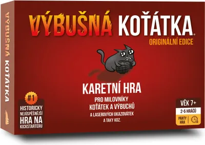 Obrázek produktu pro Asmodee Czech Republic Výbušná koťátka