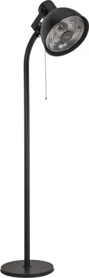 Produktbild von Bimar HR311, Elektrischer Halogen-Raumheizer, Halogen gas, IP24, Draußen, Flur, Schwarz