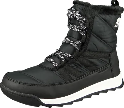 Image de SOREL Bottes 1916841 Whitney Short Lace 010 Black