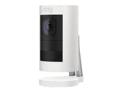 Obrázok produktu pre Ring Stick Up Cam Battery, IP bezpečnostná kamera, Vnútorné a vonkajšie, Bezdrôtový, 2400 MHz, Stôl / stena, Biela