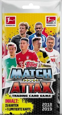 Immagine prodotto di Topps Match Attax 2018/19 - 1 blister - tedesco