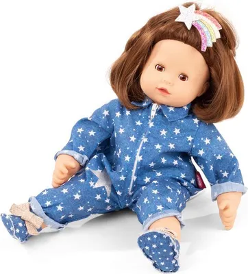 Zdjęcie produktu dla Götz Maxy-Muffin, "Mein Stern", brązowe włosy, zaspane oczy, 42 cm