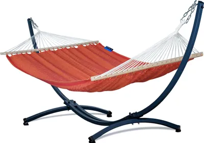 Obrázek produktu pro Potenza houpací síť s rámem Pro dvě osoby houpací síť s tyčí 215x140 cm I Galvanizace rám 220 kg