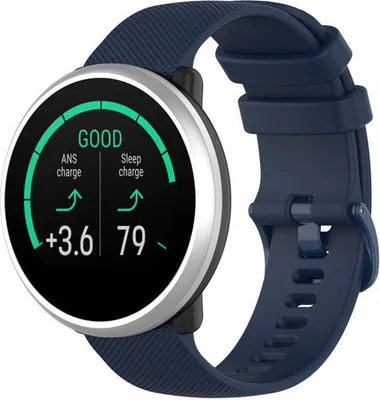 Produktbild von Strap-it Polar Unite Armband Silikon (Dunkelblau)