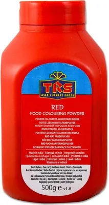 Produktbild von TRS Lebensmittelfarbe Pulver Rot 500g | Rote Lebensmittelfarbe