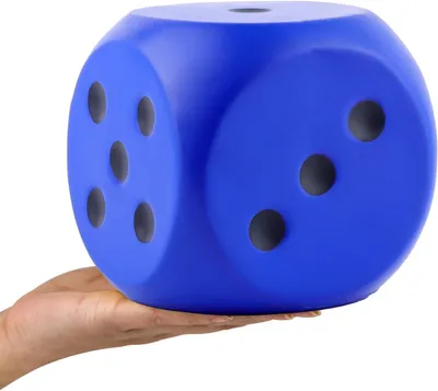 Productafbeelding van Groot schuim van 14 cm - Zachte reuzendobbelstenen voor schoolspel - Dobbelstenen - Kinderen - Speelgoed - Cadeau