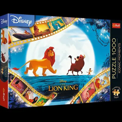Produktbild von Puzzle Trefl 1000 Teile König Der Löwen Disney Premium Plus Qualität