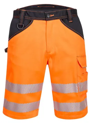Immagine prodotto di Portwest PW348 PW3 pantaloni corti ad alta visibilità arancio/nero taglia 34