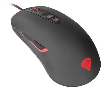 Produktbild von Genesis Krypton 400 Optical 5200 Dpi Usb Black Gaming-maus Schwarz  Schwarz One Size