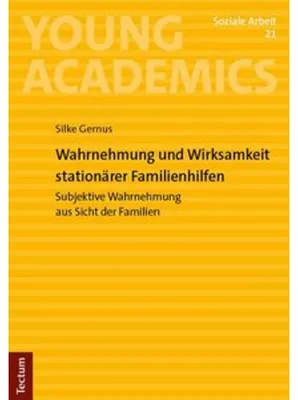 Obrázek produktu pro Wahrnehmung und Wirksamkeit stationärer Familienhilfen