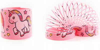 Produktbild von Magische Spirale Einhorn - 7cm Treppenläufer - Antistress Spielzeug - Bunt - Kinder Geschenkidee