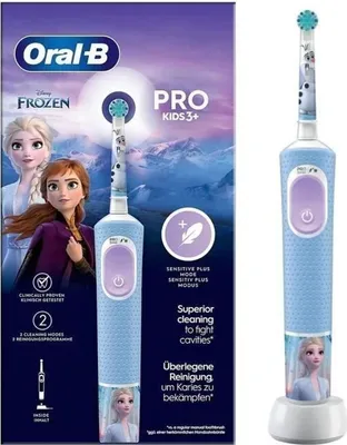 Produktbild von Oral B elektrische Zahnbürste Zahnpflege Vitality Pro 103 Frozen Kinder spaß