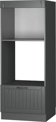 Produktbild von Mikrowellenschrank Vicco Fame-Line Dunkelgrau 60 cm offen, Model 56923