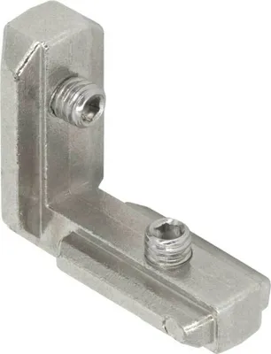 Produktbild von SCHMIDT systemprofile 10x Innenverbinder Nut 8 Aluminium-Druckguss Innenwinkel 90° Winkel Profil-Verbinder, Aluprofil Zubehör