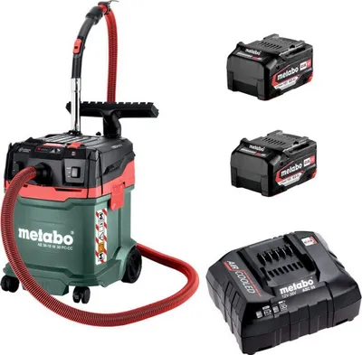 Produktbild von Metabo Akku Sauger Mobil AS 36-18 M 30 PC-CC 2x CAS Akku 4,0 Ladegerät ASC55