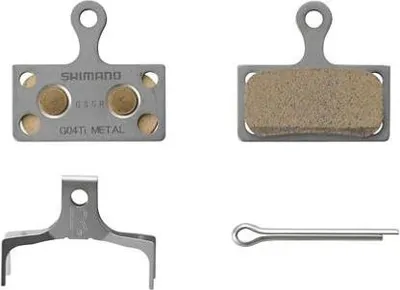 Produktbild von Shimano G04Ti XTR metallische Bremsbeläge