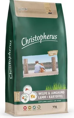 Immagine prodotto di Christopherus cucciolo e giovane cane senza cereali con agnello e patate 12 kg