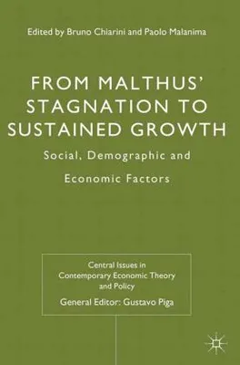 Produktbild von From Malthus' Stagnation to Sustained Growth