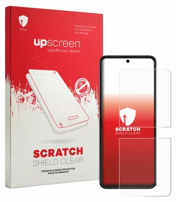 Produktbild von upscreen Schutzfolie für Motorola Razr 70 Plus Displayschutz Displayschutzfolie Folie Klar Transparent