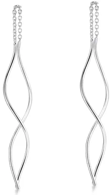 Produktbild von MATERIA by Matthias Wagner Durchzieher Ohrring Spirale Silber 925 SO-231