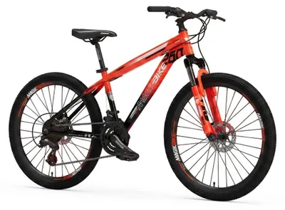 Immagine prodotto di Bicicletta per Ragazzi 26" Predator Cambio Shimano Tourney TZ 21V Arancione