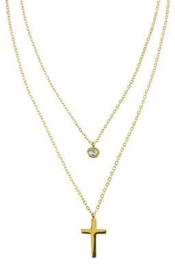 Produktbild von Doppelkreuzkette Ginevra MCN260626G