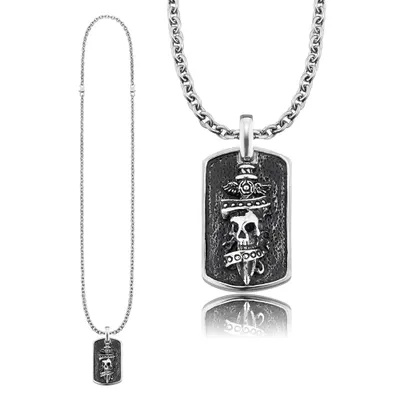 Produktbild von Save Brave Halskette SBN-JACK Edelstahl Totenkopf