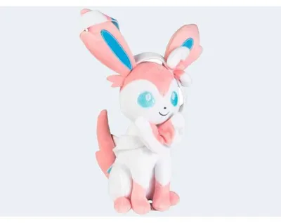 Immagine prodotto di Jazwares - Pluszowa Maskotka Pokemon Sylveon 20cm, Oficjalny Produkt Premium