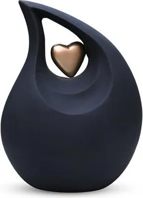 Produktbild von Schwarz Gold XXLTropfen urne Hund-3,5L| Aluminium Tierurnen für Hunde Katze urne |Dauerhaft&Rostbeständiges Urne Mensch| Urnen Andenkenaufbewahrung