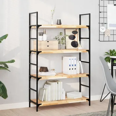 Produktbild von Möbel Schweberegal 80x30x4 cm Massivholz Akazie Unbehandelt - Wandregale &27221