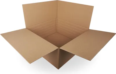 Produktbild von 5 x Faltkartons 660x660x300mm Versandkartons zweiwellig mit variabler Höhe