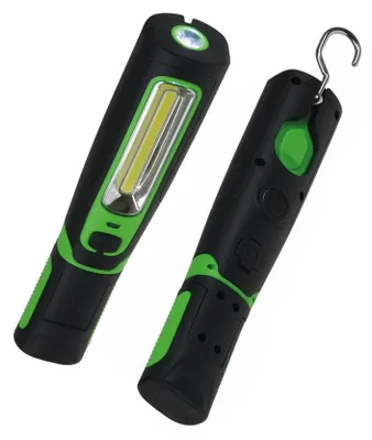 Produktbild von LED Stableuchte Akku Arbeitslampe Werkstattlampe Arbeits-Leuchte Hand-Lampe Arbeitsleuchte Campinglampe Outdoorleuchte