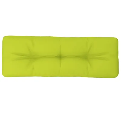 Zdjęcie produktu dla vidaXL Poduszka na paletę jasnozielona 120x40x12 cm tkanina