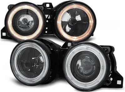 Immagine prodotto di Fari Angel Eyes per BMW Serie 3 E30 anno 82-94 nero