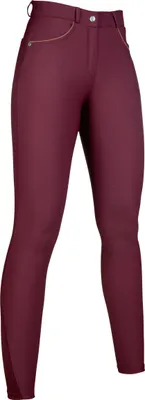 Produktbild von HKM Reithose Beagle Silikon-Kniebesatz BORDEAUX, Gr. 34