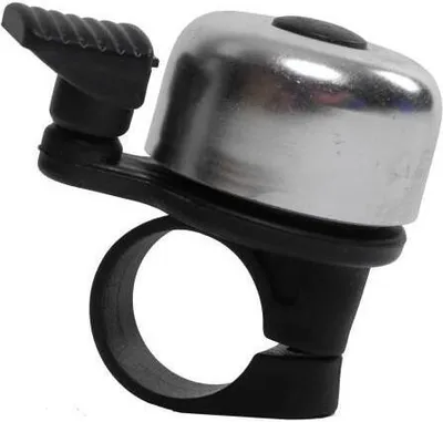 Produktbild von Mini Fahrrad Klingel Fahrrad Glocke Laut Hell Bell Silber