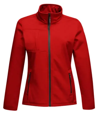 Image de Regatta - Veste softshell « Octagon II » pour femmes LT351 (38DE) (rouge/noir)