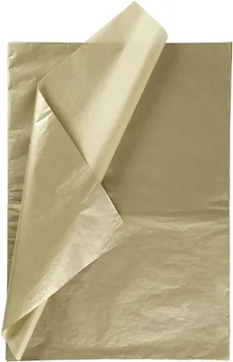 Obrázek produktu pro Zlatý papír, 28 listů, rozměr 50x70 cm, vhodný pro tvoření a modelování