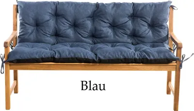 Produktbild von Gartenbankauflage Dunkelblau 100x60x50 Bankauflage Bankkissen Sitzkissen Sitzpolster Auflage Sitzbank Sitzkissen Mayaadi Home