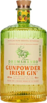 Image de Drumshanbo Gunpowder Irish Gin with Brazilian Pineapple 43% Vol. 0,7l