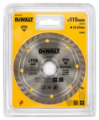 Produktbild von Diamantscheibe Turbo 115Mm Dewalt