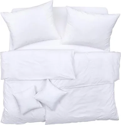 Obrázek produktu pro SCANquilt povlečení ELEGANT PLUS royal bílá 100% dlouhovlákná česaná bavlna 140 x 200/70 x 90 cm